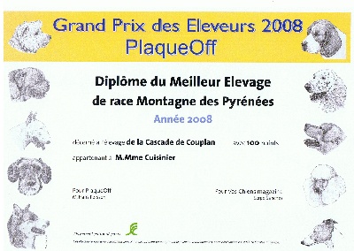 De la cascade de couplan - Grand Prix des Eleveurs 2008